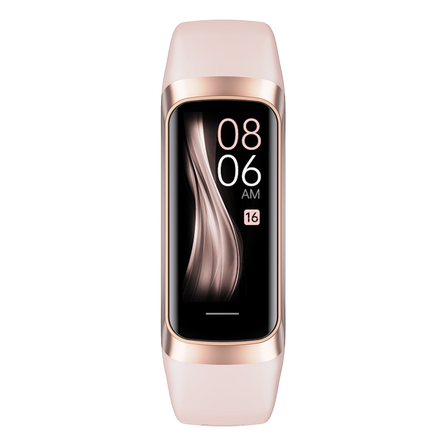 Amoled waterproof smart sports band, fitness tracker with health monitoring and durable design for active lifestyles.